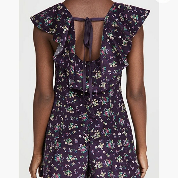**HP**Nwt Free People Violet Visions Romper - Picture 5 of 14